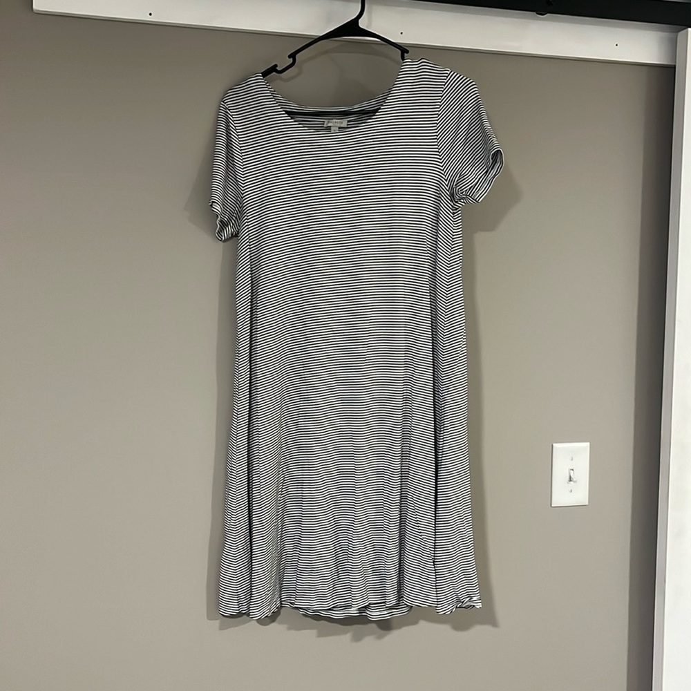Striped T Shirt Dress